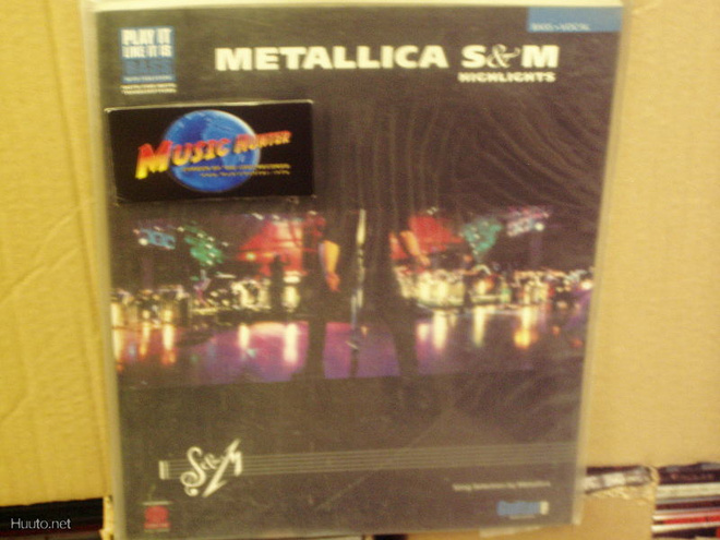 METALLICA - S&M HIGHLIGHTS BASSO & LYRIIKAT