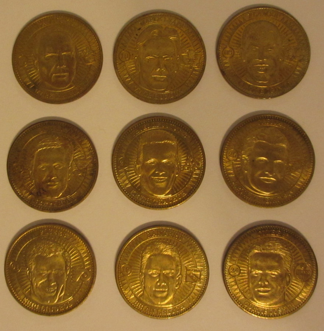 1997-98 Pinnacle mint collection hockey kolikkoja