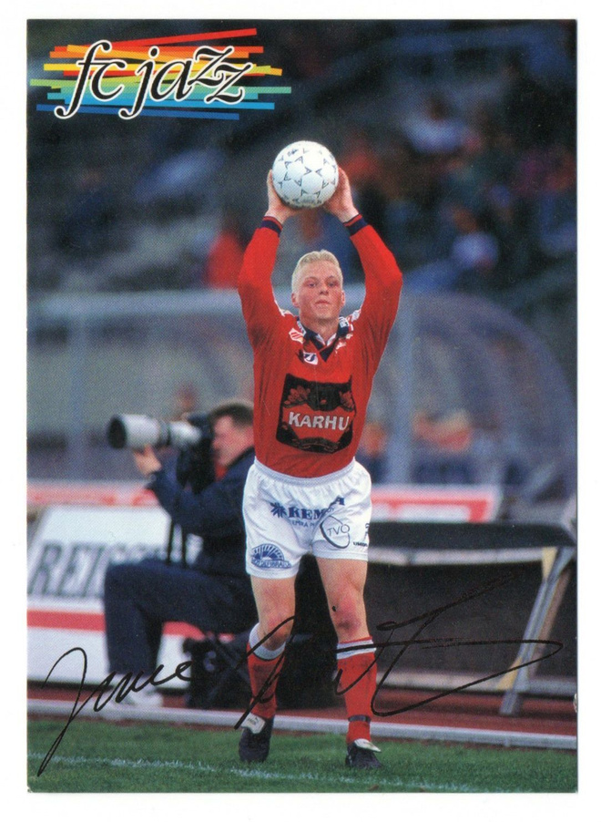 Postikortti  Fc Jazz JANNE HIETANEN # 3 Puolustaja 180/75