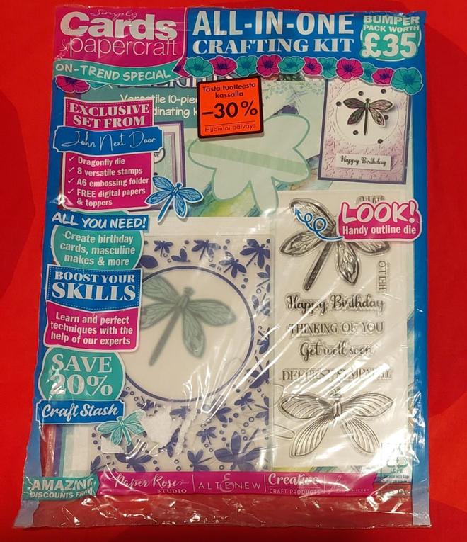 Simply Cards & Papercraft lehti - paketti 258