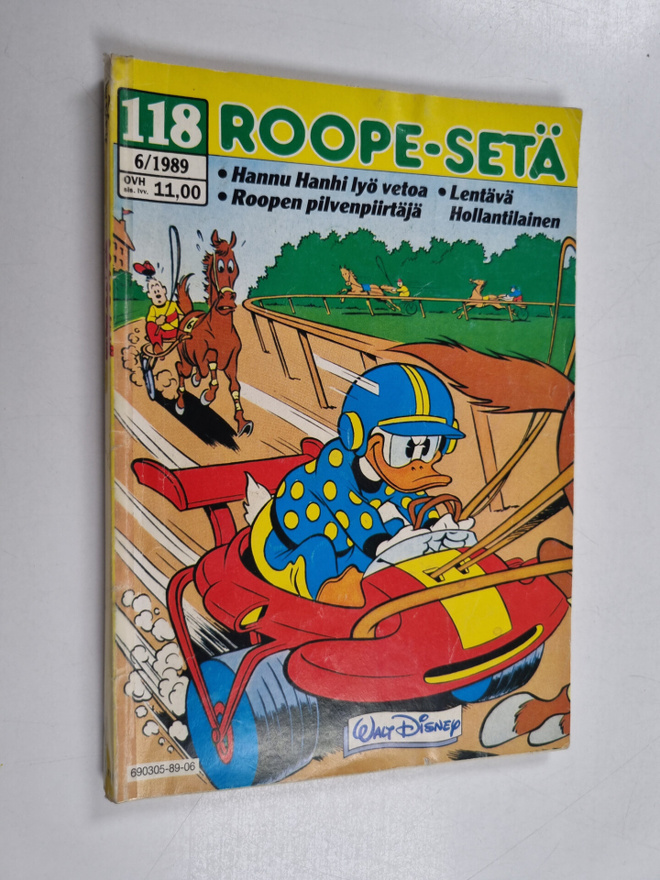 Walt Disney : Roope-setä 6/1989