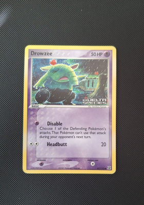 Drowzee reverse holo 67/113 - Ex Delta Species