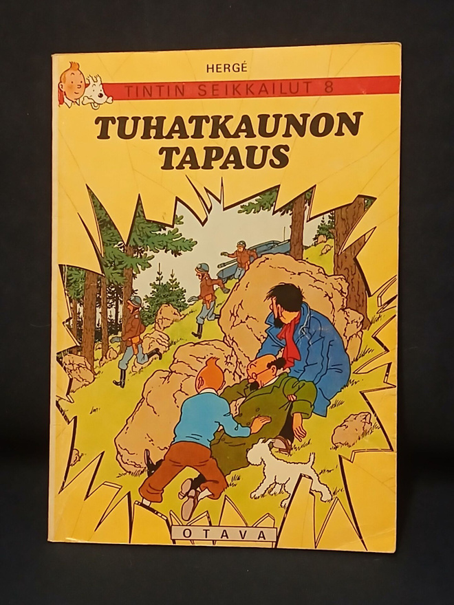 Tinttin seikkailut 8 Tuhatkaunon tapaus 2.p