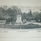 Porvoo, Runebergin patsas, vanha mv pk, k. k-k 1907 - pikkukuva 1