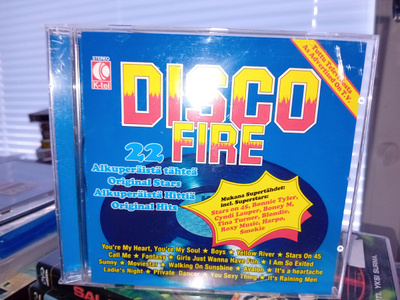 CD DISCO FIRE ( K-TEL) SIS POSTIKULU