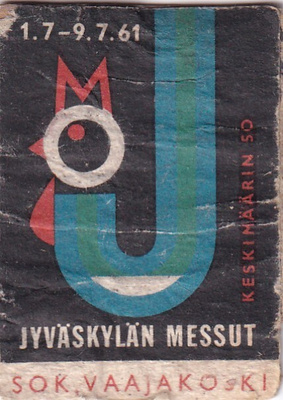 Jyväskylä. Jyväskylän Messut  1961.    s67