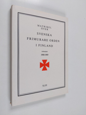 Matrikel över Svenska frimurare orden i Finland arbetsåre...