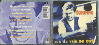 KURRE . CD-LEVY . JOS UNTA VAIN SE OIS