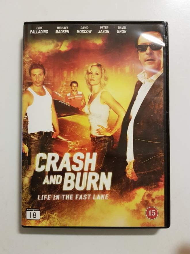 Crash and Burn - Räjähtävä törmäys (DVD) Michael Madsen 2008