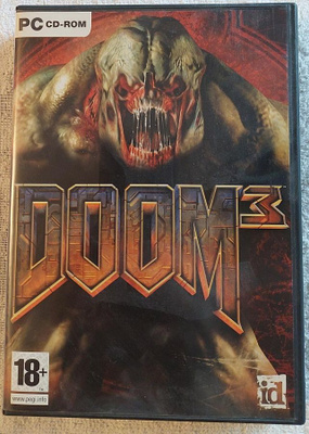 Doom 3 PC-peli CIB (Complete in box)