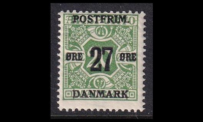 Tanska 89 * 27/20 öre (1918)