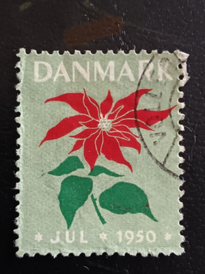 Tanska Joulumerkki 1950