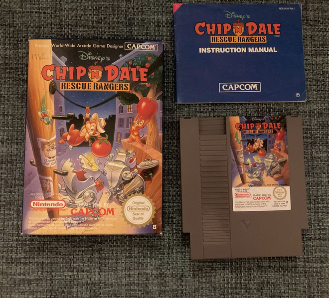 NES: Chip and Dale Rescue Rangers (CIB)