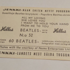 Beatles Jenkki- purkkakortti Hellas - pikkukuva 2