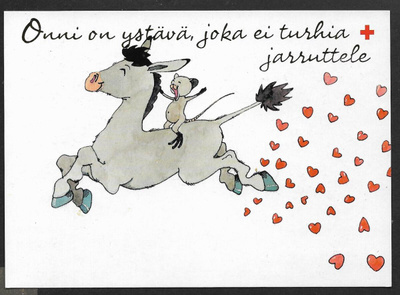 Hevosella ratsastava eläin - Riikka Juvonen