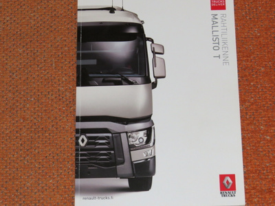 2016 Renault T kuorma-auto esite - KUIN UUSI - 48 siv - suom