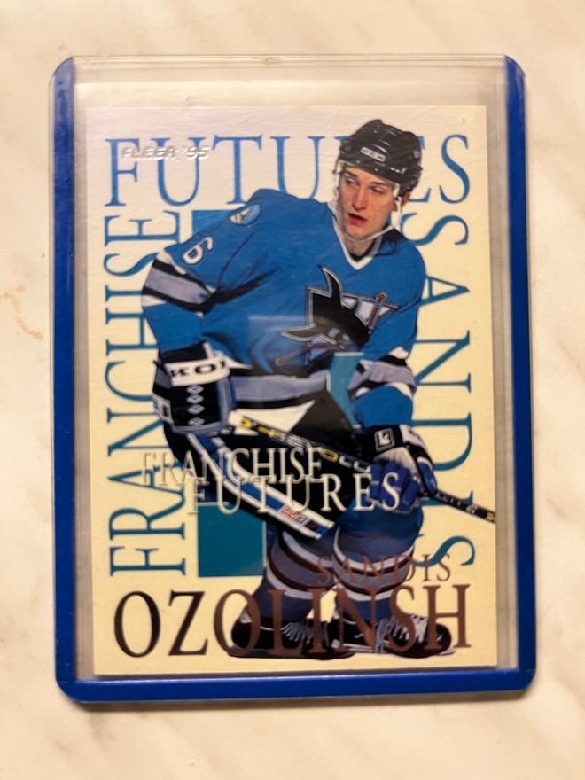 1994-95 Fleer Franchise Futures #6 Sandis Ozolinsh