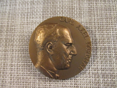 Carl Axel Nordman mitali 1962 / Eila Hiltunen 1962