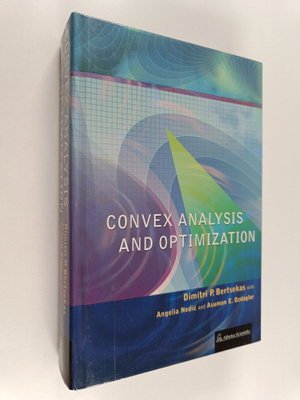 Dimitri P. Bertsekas : Convex analysis and optimization