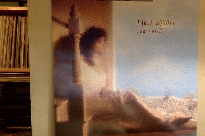 KARLA BONOFF :: NEW WORLD :: VINYYLI LP ... UK 1988 !!