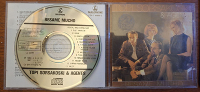 Topi Sorsakoski & Agents – Besame Mucho cd