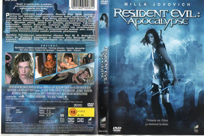 Resident Evil Apocalypse (27 329) k -FI- DVD suomik. milla
