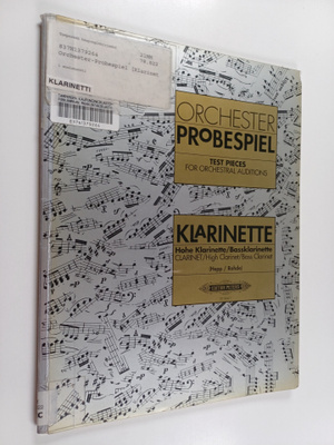 Orchester-probespiel klarinette : Sammlung wichtiger pass...