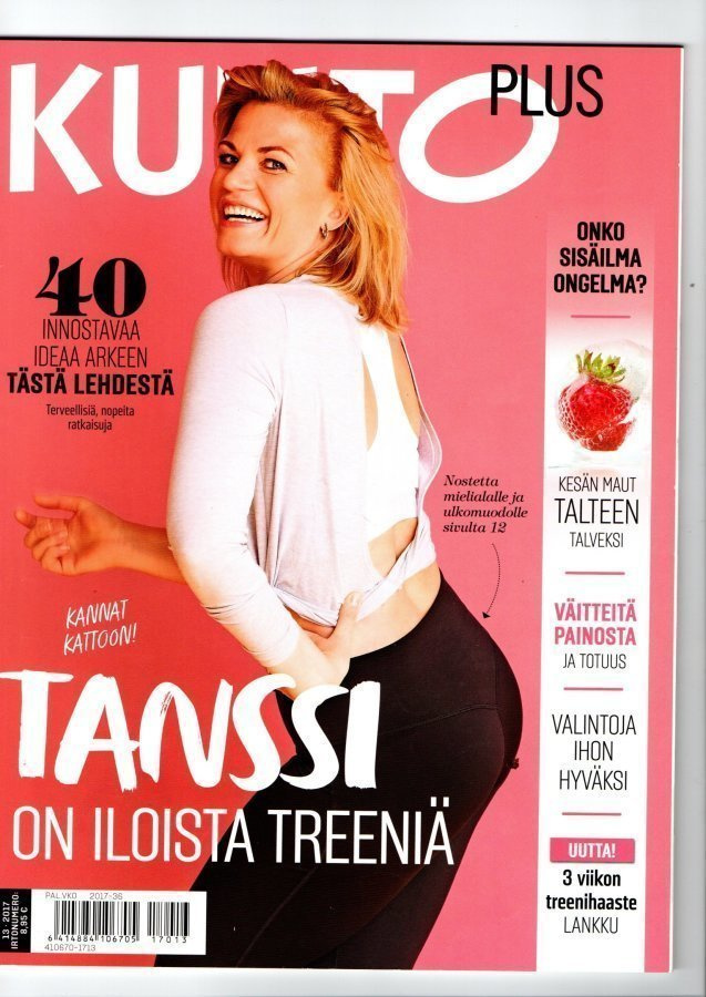 KUNTO PLUS n:o 13 2017 Täydelliset liivit liikkujalle.