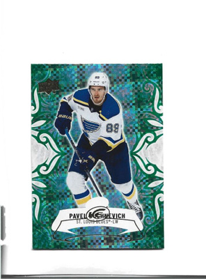 PAVEL BUCHNEVICH - BLUES -2024-25 UD ICE - EMERALD GREEN