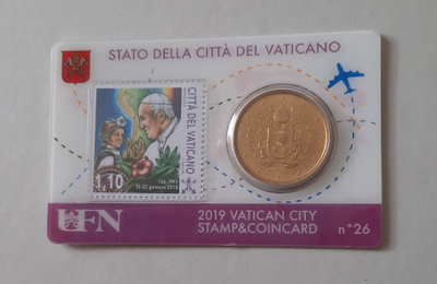 Vatikaani coincard 2019