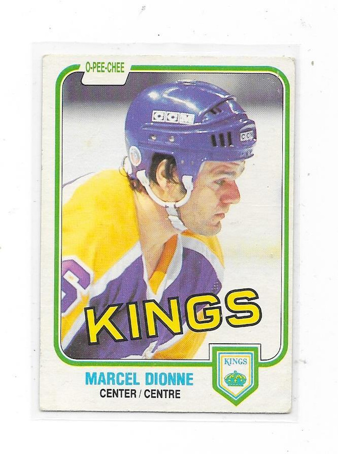 1981-82 OPC #141 Marcel Dionne , Los Angeles Kings