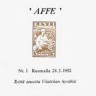 1993 AFFE muistoblokit - pikkukuva 1