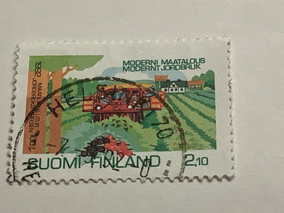 1175/ 1992 Moderni maatalous o leimattu loisto