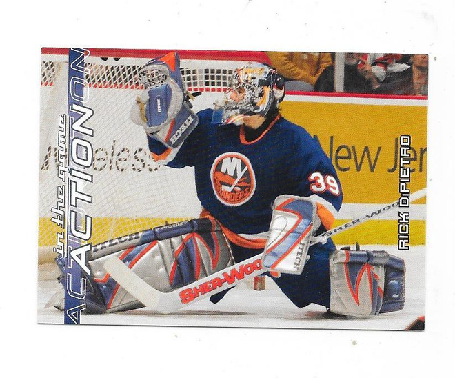 2003-04 ITG Action #358 Rick DiPietro NY Islanders MV