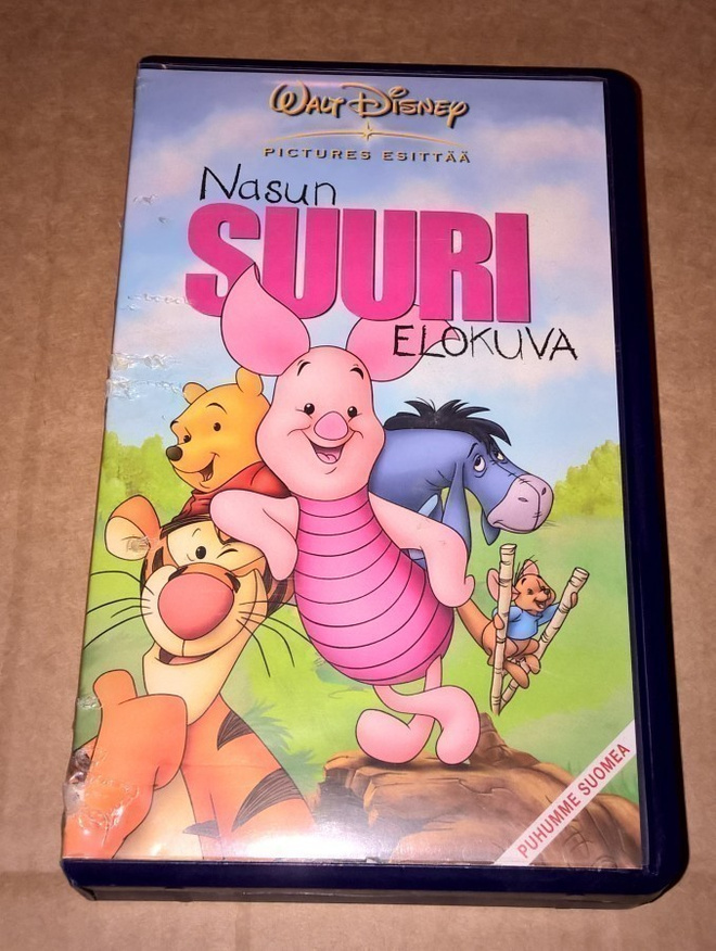 NASUN SUURI ELOKUVA WALT DISNEY VHS