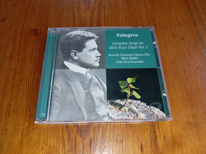 Selim Palmgren -Complete Songs For Male Voice Choir Vol.1 CD