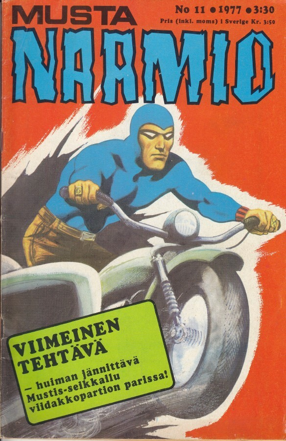 Mustanaamio 11/1977 Viimeinen tehtävä