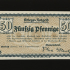 Saksa Notgeld 50 Pfennig, Eberbach 1.9.1918 - pikkukuva 1