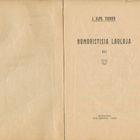 1918 J. Alfred Tanner - Humoristisia lauluja Vihko no. 8 - pikkukuva 3