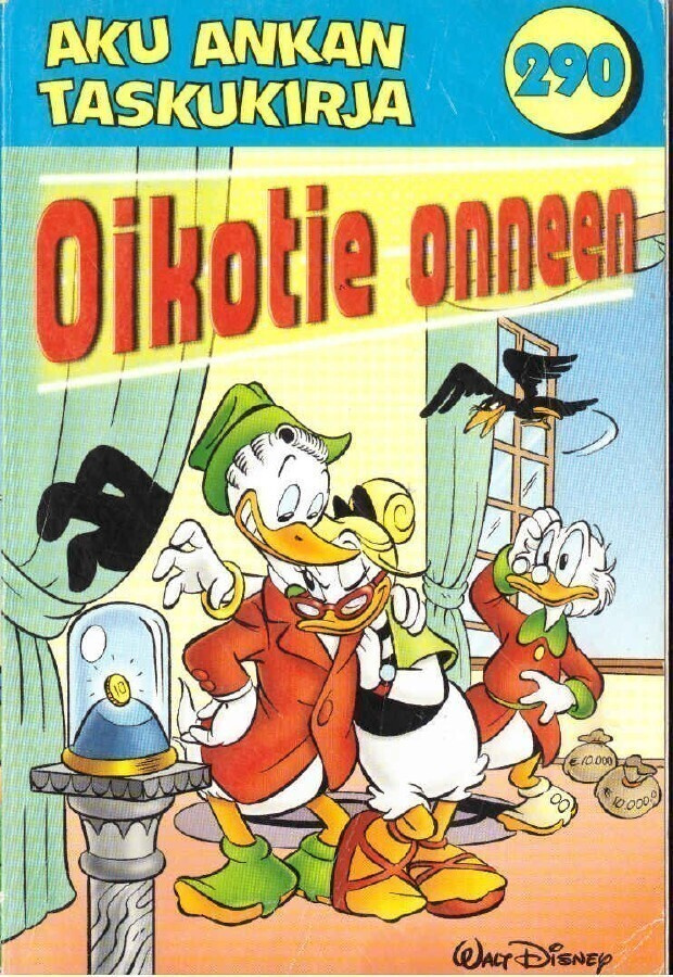 Aku Ankan taskukirja #290 - Oikotie onneen