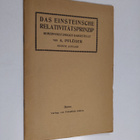 Alexander Wilhelm Pfluger : Das Einsteinsche Relativitäts... - pikkukuva 1