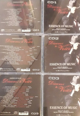 Dreams & Voice (3CD) NEAR MINT!! Frank Sinatra Barry White