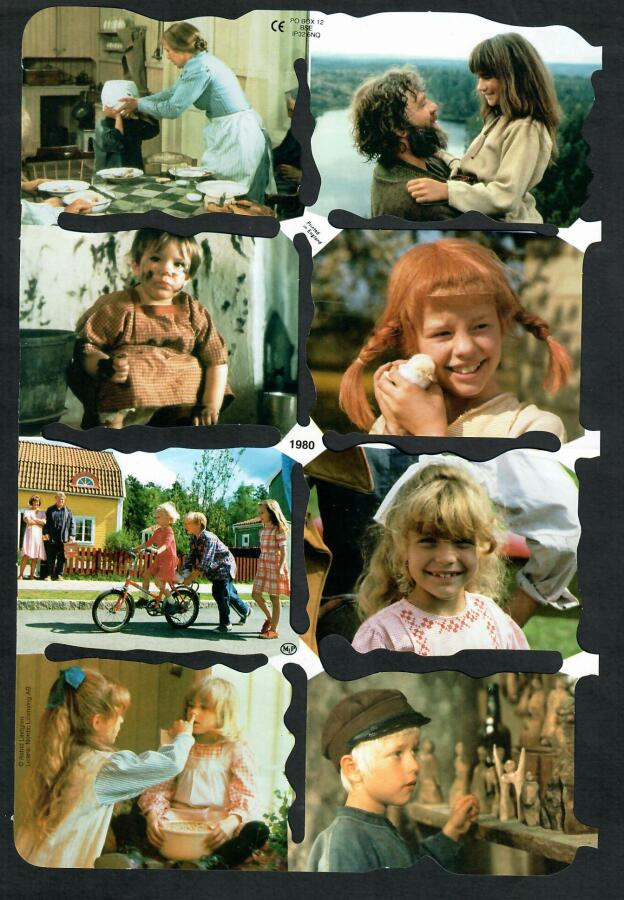 MLP 1980 - Kiiltokuva-arkki - Peppi Pitkätossu ym.