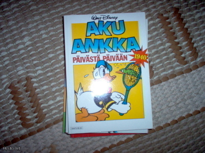 4 kpl Aku Ankka päivästä päivään 1943-51