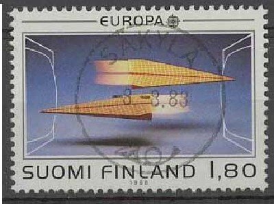 1988 Eurooppa 1,80mk Säkylä -88 loisto