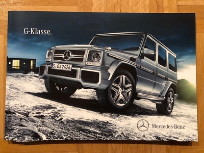 Esite Mercedes G-sarja W463 2013 Sis myös G 63 AMG