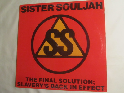 Sister Souljah:The Final Solution...12" EP  1991  Hip Hop