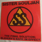 Sister Souljah:The Final Solution...12" EP  1991  Hip Hop - pikkukuva 1