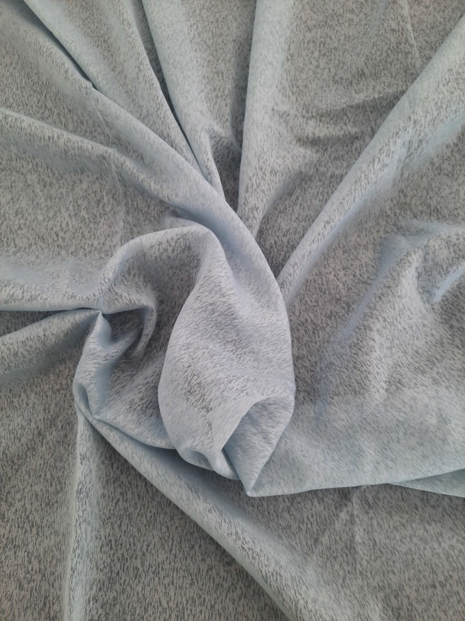 Vaaleansininen ohut verho 200x140cm