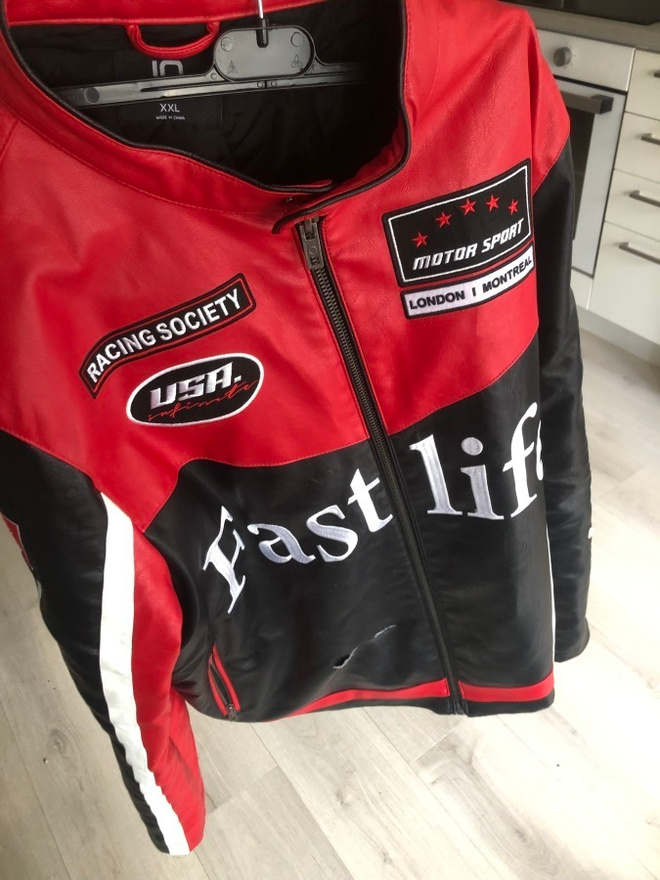 Racing Society USA Infinite nahkarotsi